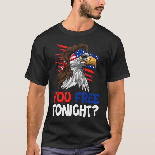 American Eagle Sie frei heute Abend T-Shirt (Vorderseite)