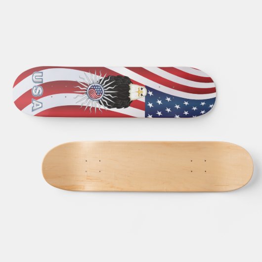 American Eagle Skateboard (Horizontal)