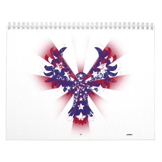 American Eagle Stars & Stripes Kalender (Titelbild)