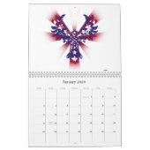 American Eagle Stars & Stripes Kalender (Jan 2026)