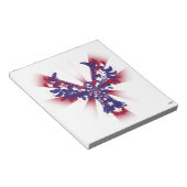 American Eagle Stars & Stripes Notizblock (angewinkelt)