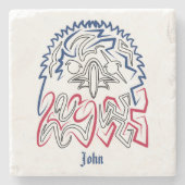 American Eagle Steinuntersetzer (Vorderseite)