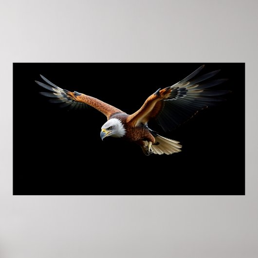 🦅 American Eagle Strike - Majestic Power Poster (Vorne)