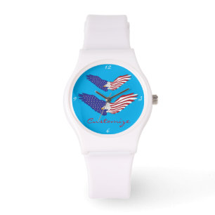 American Eagle Thunder_Cove Patriotic 4. Juli Armbanduhr