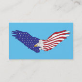 American Eagle Thunder_Cove Patriotic 4. Juli Visitenkarte (Rückseite)