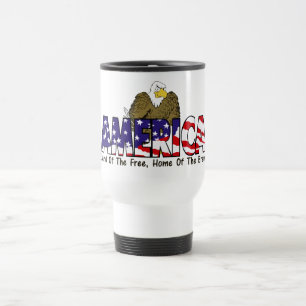 American Eagle Travel Mug Reisebecher