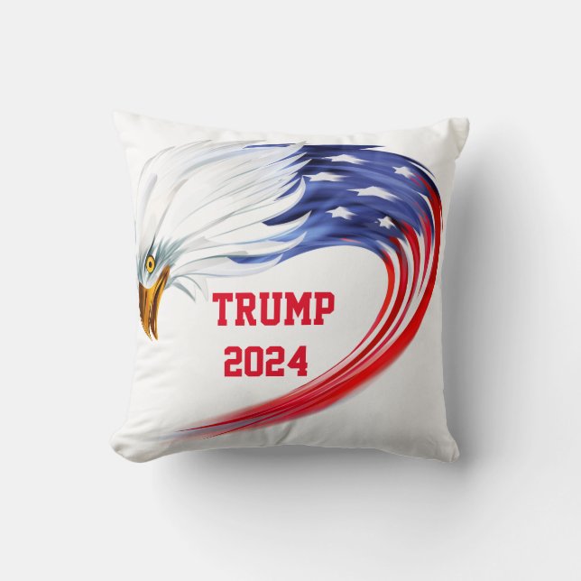 American Eagle Trump 2024 Kissen (Vorderseite)