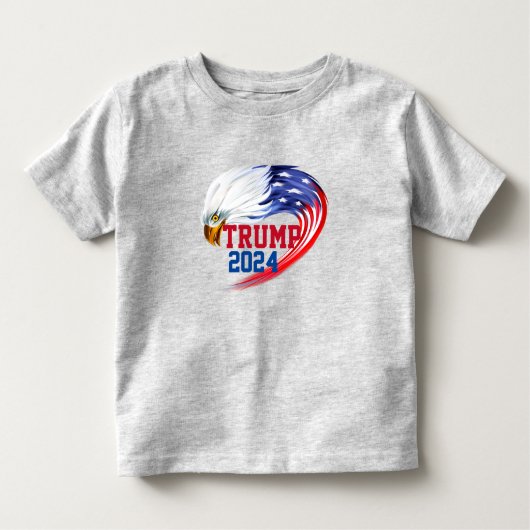 American Eagle Trump 2024 Kleinkind T-shirt (Vorderseite)