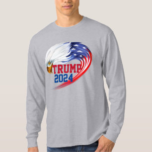 American Eagle Trump 2024 Long Sleeve T - Shirt