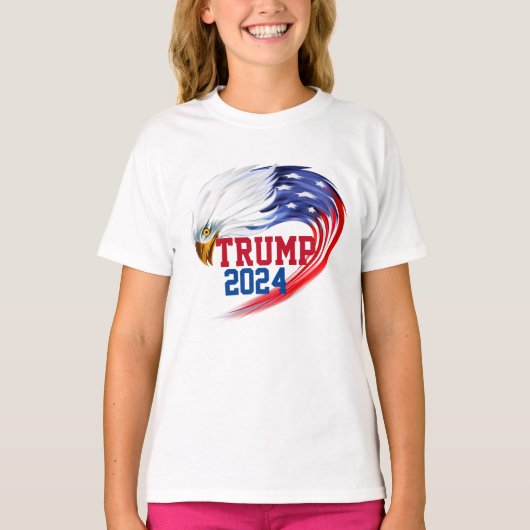 American Eagle Trump 2024 T-Shirt (Vorderseite)