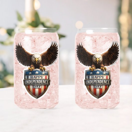 American Eagle Unabhängigkeitstag de Dosenglas (Insitu (Hochzeit))