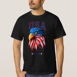 American Eagle USA American 4th Of July patriotic T-Shirt
