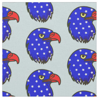 American Eagle USA Flag Red Blue White Stars Stoff