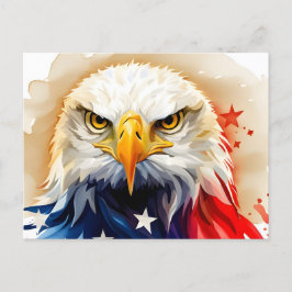 American Eagle, USA, Postcard Postkarte