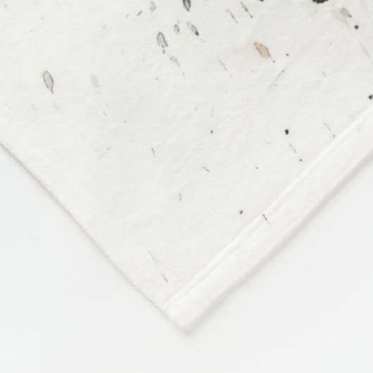 American Eagle Watercolor Fleecedecke (Ecke)