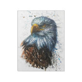 American Eagle Watercolor Notizblock (Rotiert)