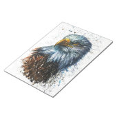American Eagle Watercolor Notizblock (angewinkelt)