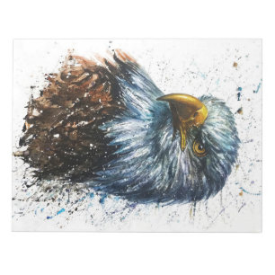 American Eagle Watercolor Notizblock