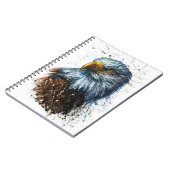 American Eagle Watercolor Notizblock (Linke Seite)