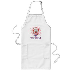 American Eagle Wear Headphones Lange Schürze