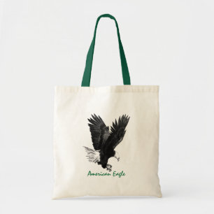 American Eagle Zeichenleinwandtasche Tragetasche