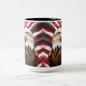 American Eagle Zweifarbige Tasse (Mittel)