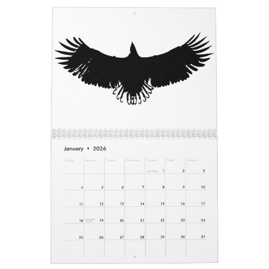 American Eagles Kalender (Jan 2026)