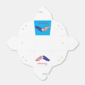 American Eagles Thunder_Cove Patriotic 4. Juli Geschenkschachtel (Ungefaltet)