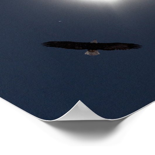 American Eclipse August 21.2017 Poster (Ecke)