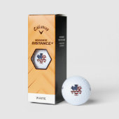 American EMS Callaway Warbird Custom Golf Balls Golfball (Verpackungen)