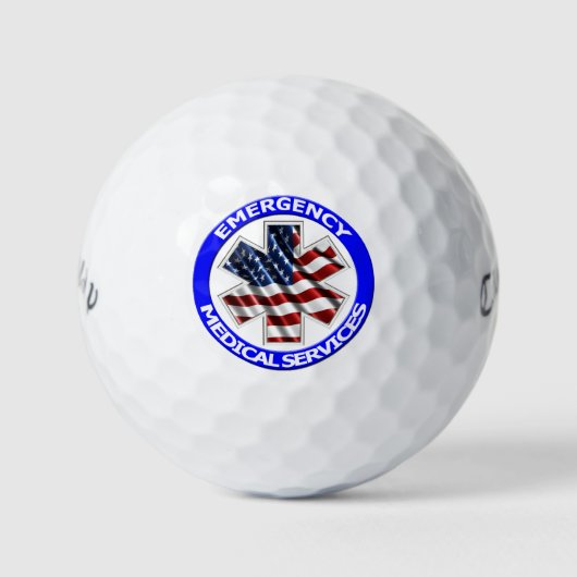 American EMS Callaway Warbird Golfball (Vorderseite)