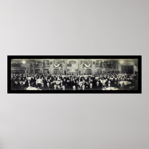 American Engineering Council Mayflower Hotel 1937 Poster