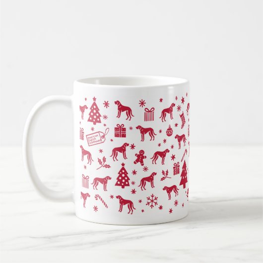 American English Coonhoe Christmas Design Kaffeetasse (Links)