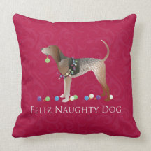 American English Coonhound Christmas