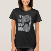 American English Coonhound DNA Dog Mom Dad Dog T-Shirt (Vorderseite)