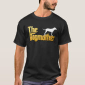 American English Coonhound Dogmother T-Shirt (Vorderseite)