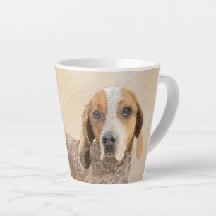 American English Coonhound Painting - Dog Art Milchtasse