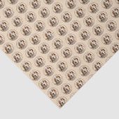 American English Coonhound Painting - Dog Art Seidenpapier (Ausschnitt)