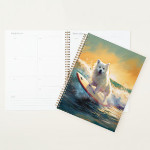 American Eskimo Beach Surfmalerei Planer