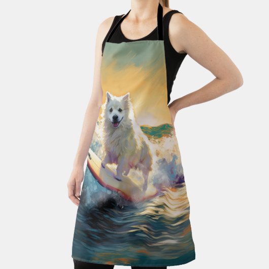 American Eskimo Beach Surfmalerei Schürze (InSitu)