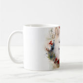 American Eskimo Christmas Wreath Festivals Kaffeetasse (Links)