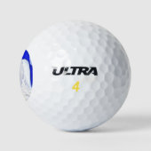American Eskimo Dog Angel Golfball (Logo)