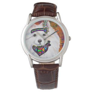American Eskimo Dog Armbanduhr