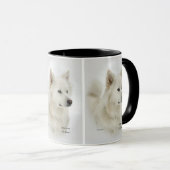 American Eskimo Dog Art Geschenke Tasse (VorderseiteRechts)