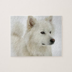 American Eskimo Dog Art Puzzle