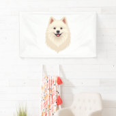 American Eskimo Dog Banner (Insitu)
