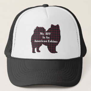 American Eskimo Dog BESTE FREUNDIN Hat Truckerkappe