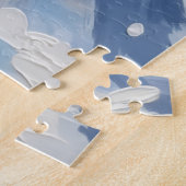 American Eskimo Dog Christmas Red Truck Holiday Puzzle (Seite)