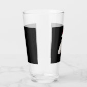 American Eskimo Dog Christmas Tree Dog Welpe Water Glas (Rechts)