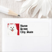 American Eskimo Dog Color Block (Insitu)